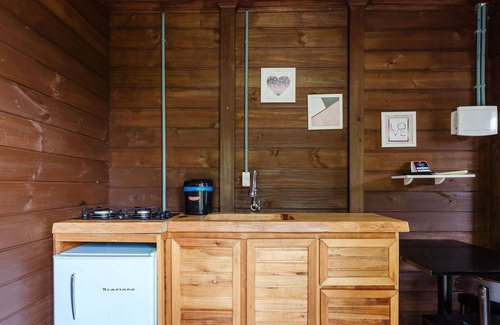 Jurere Ski Chalet | MAV Chalés Rusticos vista parcial do Mar