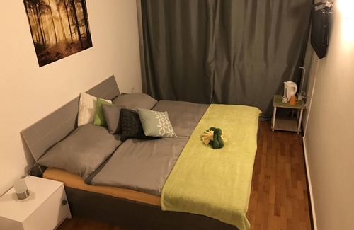 Ljubljana Bed & Breakfast | Meditative room with forest view