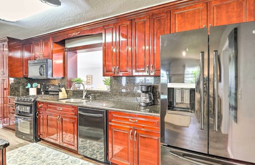 Surfside Estates Cottage | Merritt Island Home w/Private Pool & Patio!