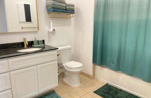Village House | Mid Century Styled Condo, Sleeps 4, Pool, Hot Tub