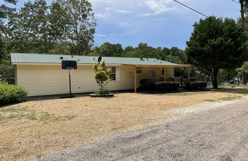 Dadeville House | Mid lake, pet friendly 4 bedroom, 3 bath with protected swim area
