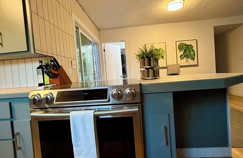 Southeast Boise House | MidCentury Modern Oasis, SE Boise, Golf Putting green,enclosed trampoline, goal!