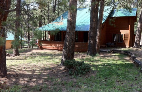 Angel Fire Cabin | Miller Cabin-Log Cabin 3 bedroom 2 bath.Close to ski area