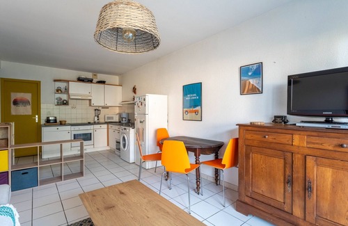 Mimizan Apartment | Mimizan Beach T2 with Terrace and Parking Near Ocean