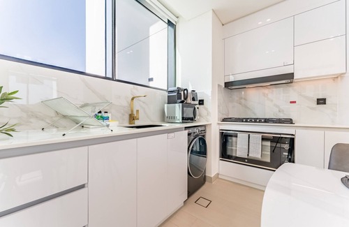 Jumeirah Village Circle Apartment | Minutes from Circle Mall and Grocery Stores 2BR w/Mini Private Pool on Balcony