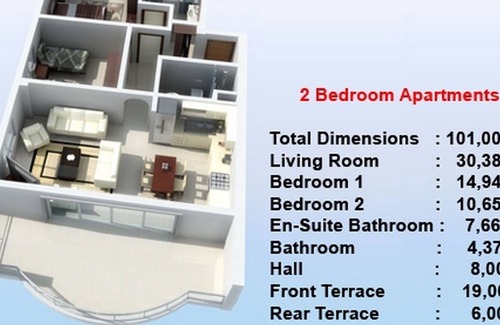 Side Apartment | Mirage C1 - beautiful ground floor 2 bed home in Side