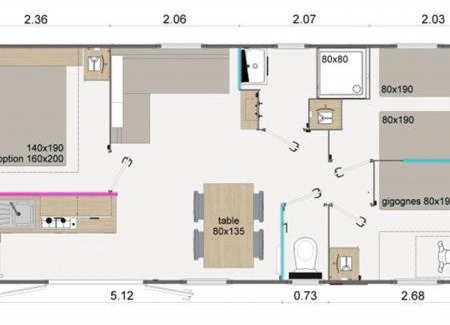 Vendays-Montalivet Apartment | Mobil-Home Camping 5* Montalivet