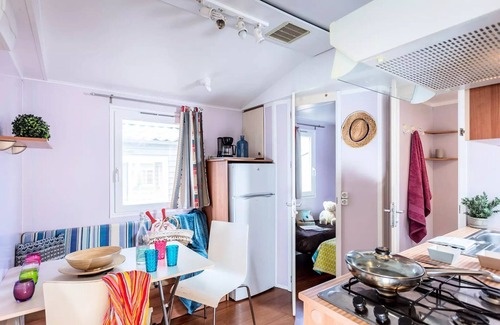 Cagnes-sur-Mer House | Mobil-home | Classic XL | 2 Ch. | 4/6 pers. | Raised terrace | A/C