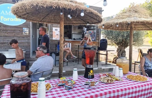 Signes House | Mobil-home | Classic XL | 3 Ch. | 6 pers. | Uncovered raised terrace