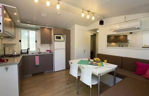 Catez ob Savi House | Mobil-home | Comfort | 3 Bedrooms | 4/6 pers. | Raised terrace | A/C