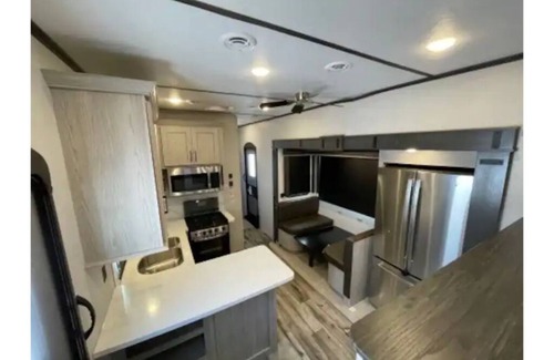 Suttons Bay House | Mobile Getaway, "Up North", Luxury Camping;