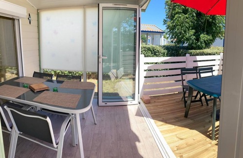La Faute-sur-Mer Ski Chalet | Mobile home by the sea