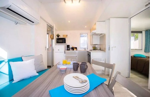 Aureilhan House | Mobile home Einfache Terrasse