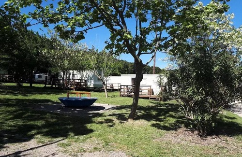 Villeveyrac House | Mobile-home | Comfort | 3 Bedrooms | 6 sleeps | Raised terrace | A/C