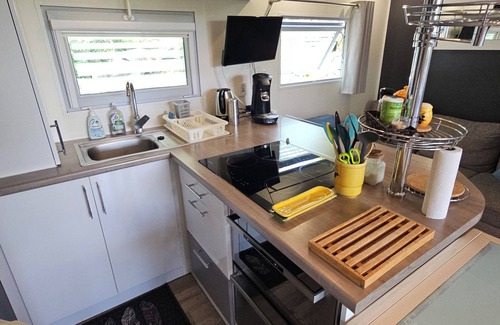 Chassagnes House | Mobilehome TAOS air-conditioned 4 to 6 persons in South ARDECHE, 4 stars campsite