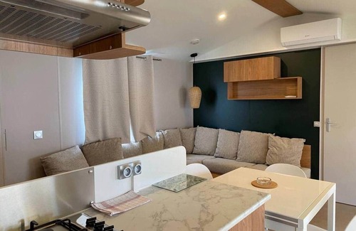 La Cote Radieuse House | Mobilhome - 8pers - 100m from the beach - 4* campsite