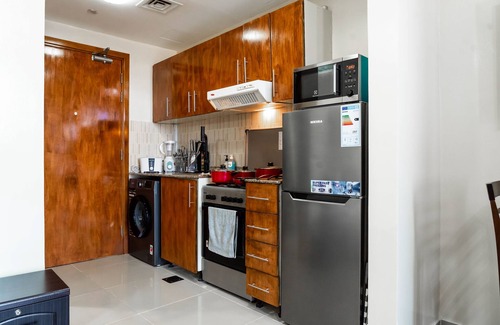 Dubai Production City Apartment | Modern 1-Bedroom with Stunning Views near Dubai Marina