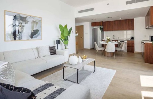 Dubai Apartment | Modern 1BR in Port De Lamer w/ Amazing Sea Views!