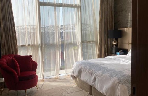 Al Wasl Apartment | Modern 2BR and maid room with big terrace city walk