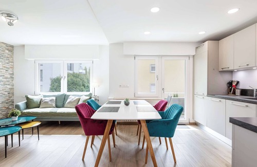 Bonnevoie Apartment | Modern 2BR Apt with Balcony in Central Howald