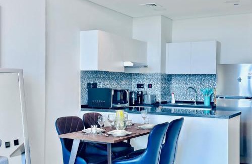 Masdar City Apartment | Modern 2BR Retreat at The Gate in Masdar City
