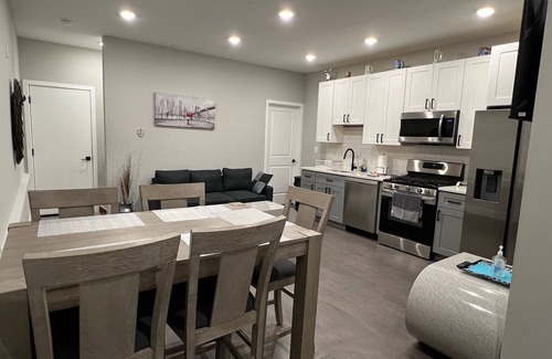 North Philadelphia West Apartment | Modern 3 BR 2 BA with Outdoor Patio
