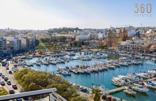 Pieta Apartment | Modern 3BR home with Stunning Marina View in Pieta by 360 Estates