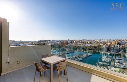 Pieta Apartment | Modern 3BR home with Stunning Marina View in Pieta by 360 Estates