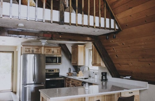 Gaylord Cabin | Modern A Frame cabin - on beautiful Fawn Lake!