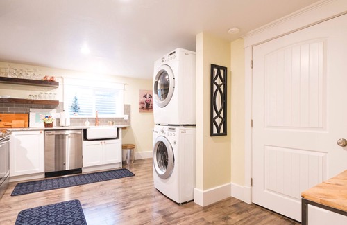 Highland House | Modern American Fork Canyon Basement with Separate Entrance and stunning views