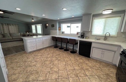 Victorville House | Modern and comfortable five-bedroom home.