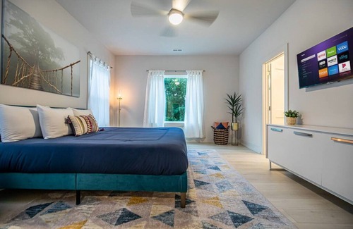Sugar Creek House | Modern Bohemian Home With Pool Table!