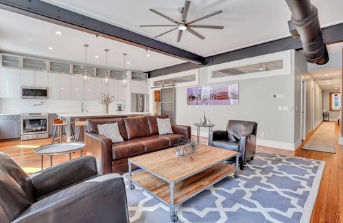 Historic District - North Condo | Modern Broughton Loft with Southern Charm