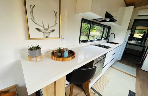 Fort Collins Villa | Modern Cabin in the Meadow