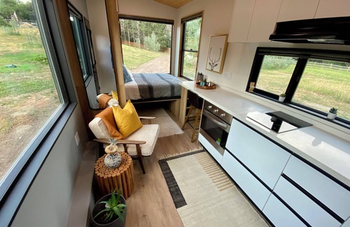 Fort Collins Villa | Modern Cabin in the Meadow