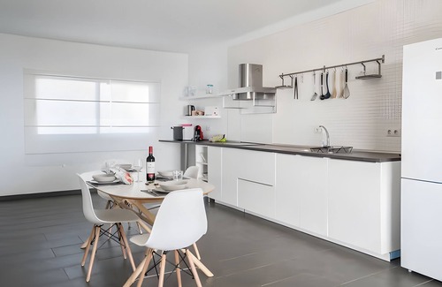 Macher House | Modern Casa Amanecer 4 with Wi-Fi, Pool and Terrace; Parking Available