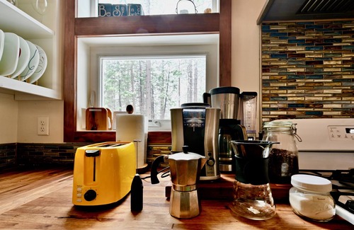 Mineral Cabin | Modern-Chic Cabin. 10 miles to Lassen! Snowshoes, EV Charging.