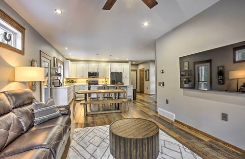 Traverse City House | Modern-Chic Interlochen Home w/Deck & Game Room!