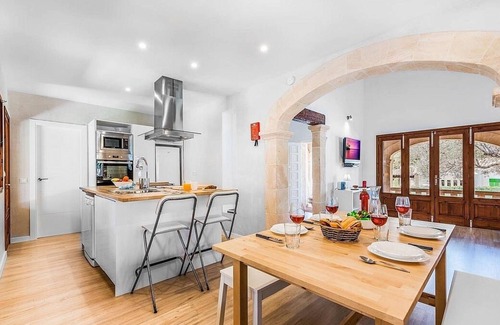 Cala San Vicente Villa | Modern Family Villa, A/C, Stylish Interiors & Plunge Pool in Cala San Vicente 800 m from the Beach!