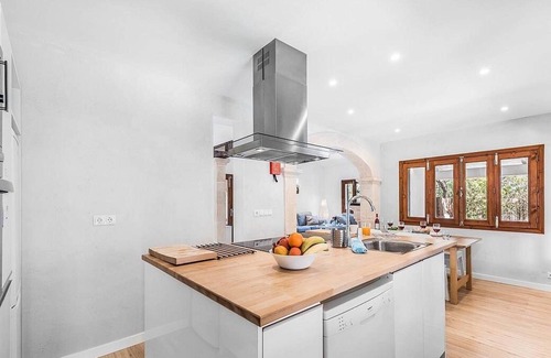 Cala San Vicente Villa | Modern Family Villa, A/C, Stylish Interiors & Plunge Pool in Cala San Vicente 800 m from the Beach!