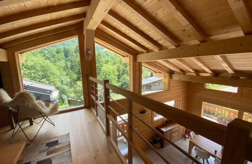 Les Contamines-Montjoie House | Modern chalet with outdoor jacuzzi, great mountain view, 5min drive to ski lift