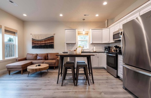 Post Falls House | Modern Hangout Den | Breweries + Games & Style