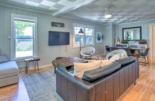 Miller Beach House | Modern Home w/ Grill, Steps to Lake Michigan!