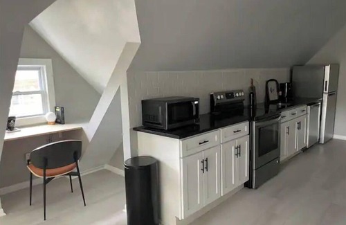 Tremont Apartment | Modern Large Studio Apartment in Heart of Tremont.