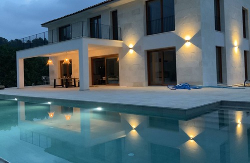 Campanet Villa | Modern, spacious finca, new building with fantastic views