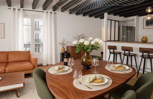 Quartier de la Folie-Mericourt Apartment | Modern & Spacious near Le Marais