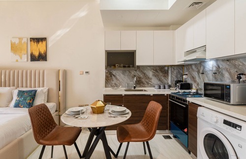 Al Barsha Apartment | Modern Studio Apartment at Jewelz by Danube, Arjan