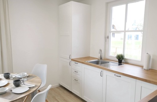 Zierow House | Modern thatched house close to the beach between Boltenhagen and Wismar; with sauna and fireplace.