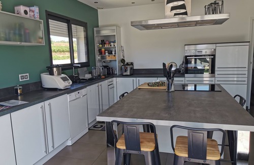 Murviel-les-Beziers Villa | Modern villa with private pool 9 pers