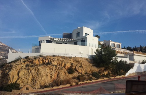 Cumbre del Sol House | Modern villa with private access with private pool offering nice sea view